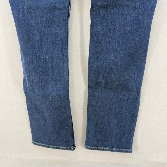 Silver Jeans Women's Jeans 27x31 (4) Blue Avery Straight Leg Preppy Normcore - Picture 5 of 16